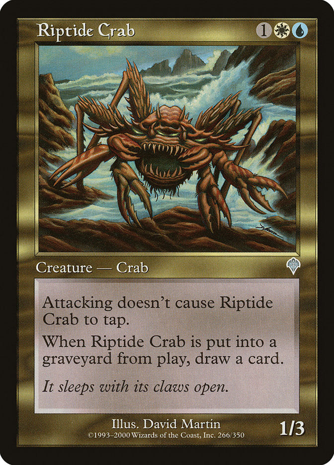 Riptide Crab [Invasion] | Card Merchant Takapuna