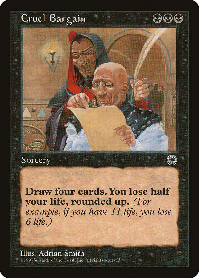 Cruel Bargain [Portal] | Card Merchant Takapuna