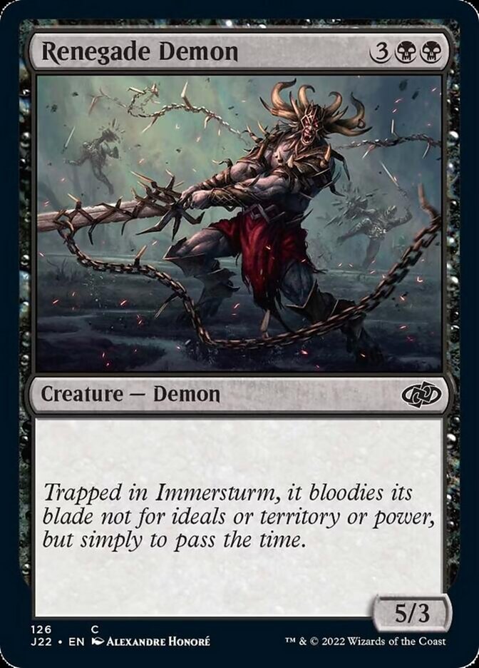 Renegade Demon [Jumpstart 2022] | Card Merchant Takapuna