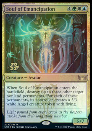 Soul of Emancipation [Streets of New Capenna Prerelease Promos] | Card Merchant Takapuna