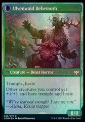 Ulvenwald Oddity // Ulvenwald Behemoth [Innistrad: Crimson Vow Prerelease Promos] | Card Merchant Takapuna