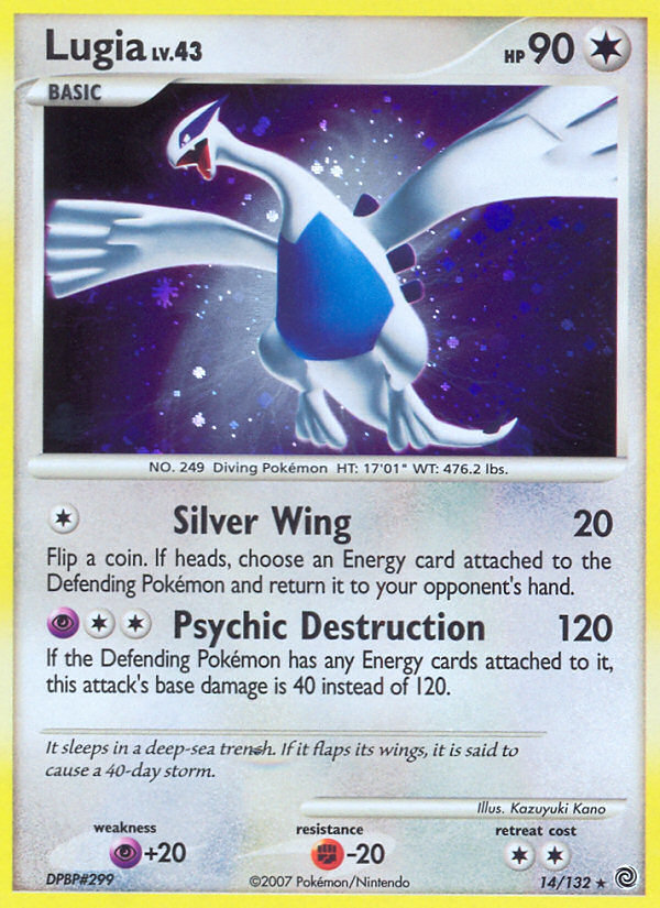 Lugia (14/132) [Diamond & Pearl: Secret Wonders] | Card Merchant Takapuna