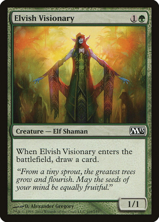 Elvish Visionary [Magic 2013] | Card Merchant Takapuna