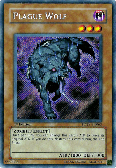 Plague Wolf [FOTB-EN065] Secret Rare | Card Merchant Takapuna