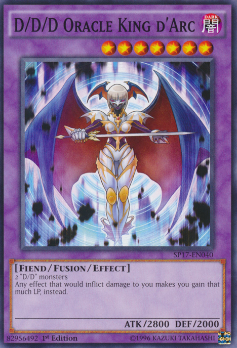 D/D/D Oracle King d'Arc [SP17-EN040] Common | Card Merchant Takapuna