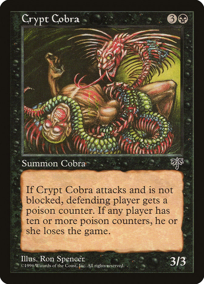 Crypt Cobra [Mirage] | Card Merchant Takapuna