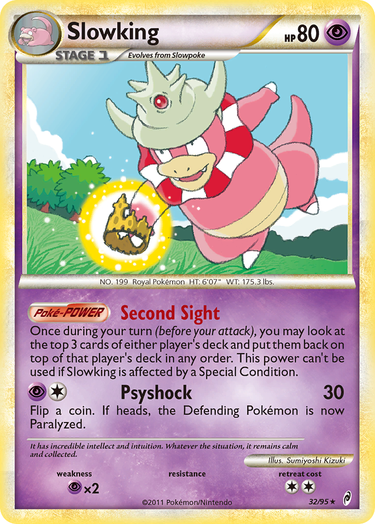 Slowking (32/95) [HeartGold & SoulSilver: Call of Legends] | Card Merchant Takapuna