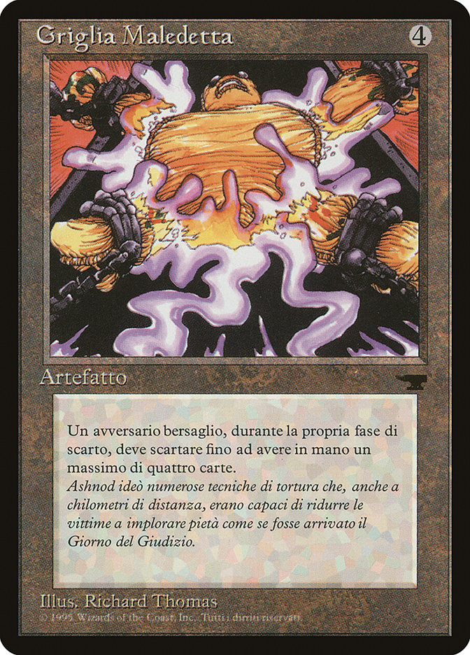 Cursed Rack (Italian) - "Griglia Maledetta" [Rinascimento] | Card Merchant Takapuna