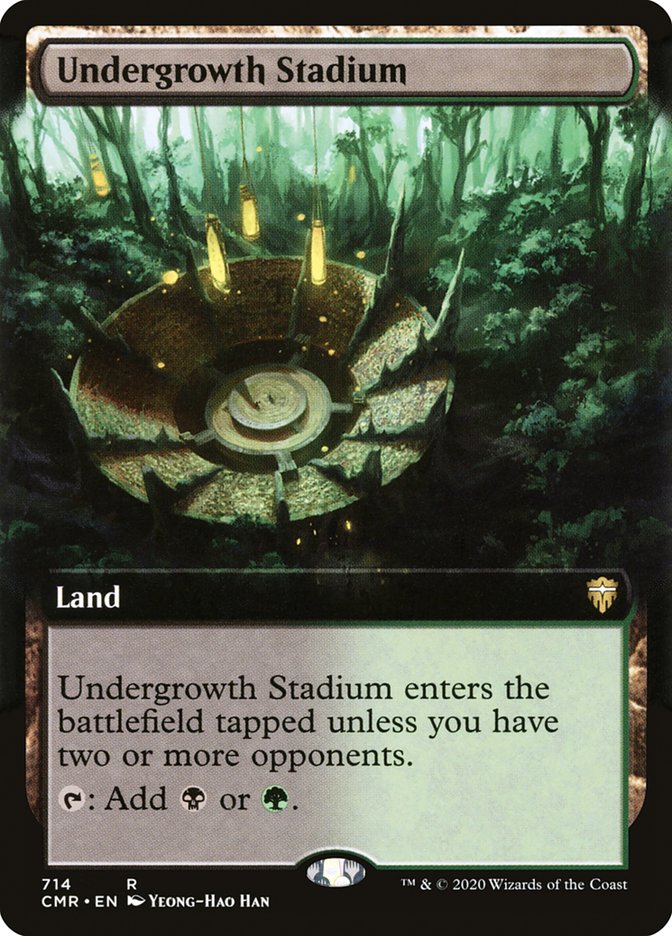 Undergrowth Stadium (Extended Art) [Commander Legends] | Card Merchant Takapuna