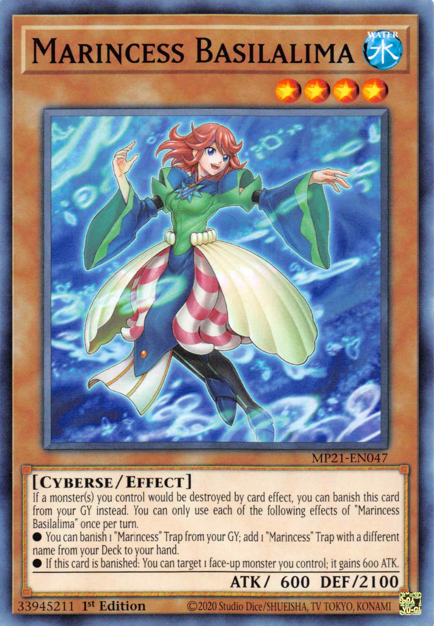 Marincess Basilalima [MP21-EN047] Common | Card Merchant Takapuna