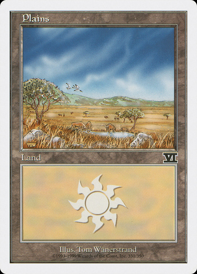 Plains (331) [Classic Sixth Edition] | Card Merchant Takapuna