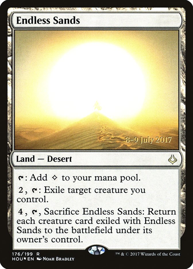 Endless Sands [Hour of Devastation Prerelease Promos] | Card Merchant Takapuna