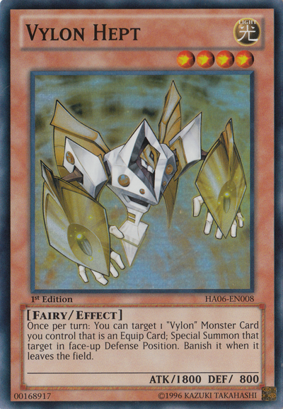 Vylon Hept [HA06-EN008] Super Rare | Card Merchant Takapuna