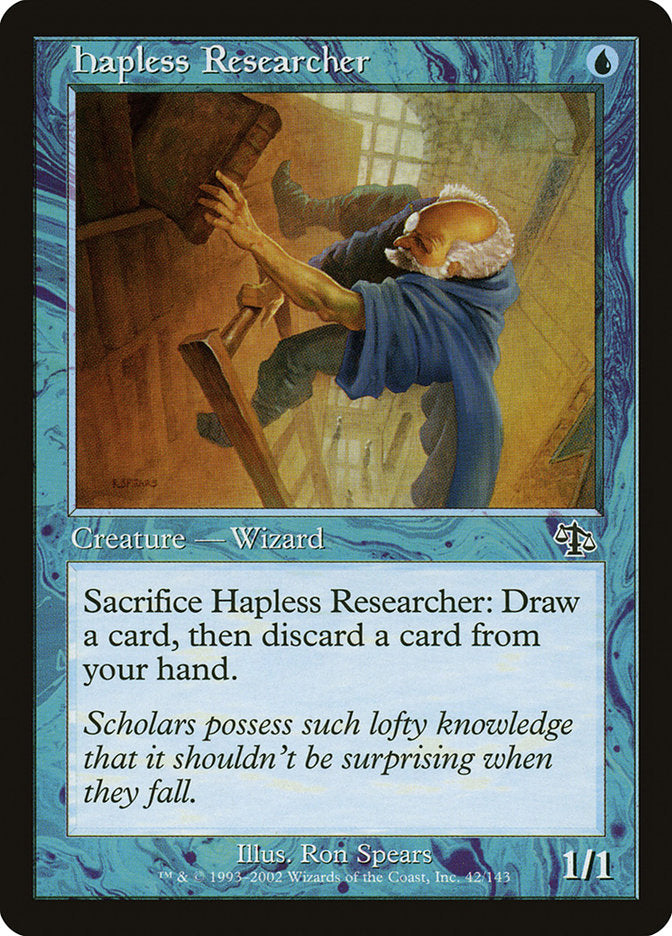 Hapless Researcher [Judgment] | Card Merchant Takapuna