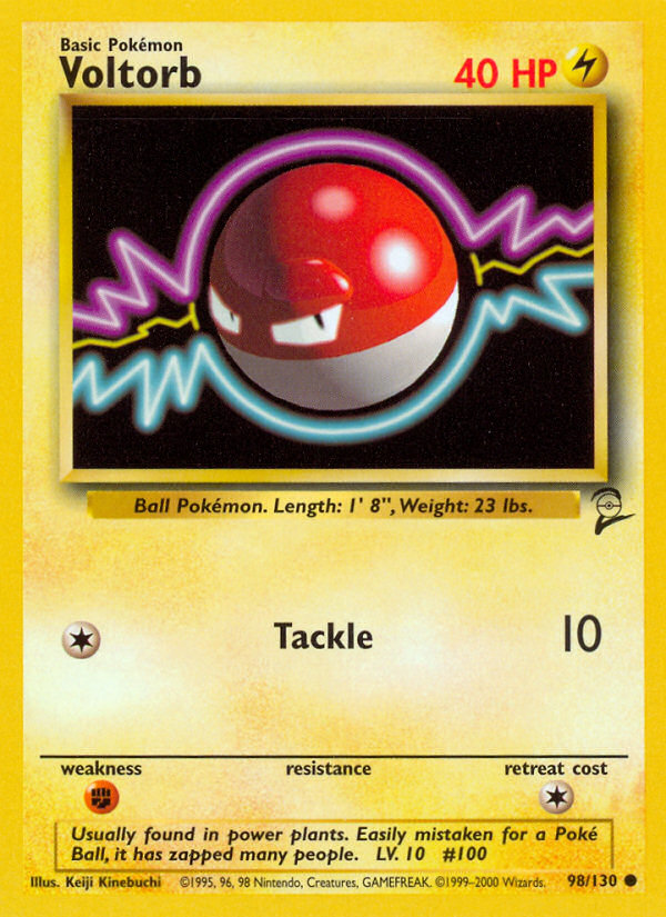 Voltorb (98/130) [Base Set 2] | Card Merchant Takapuna