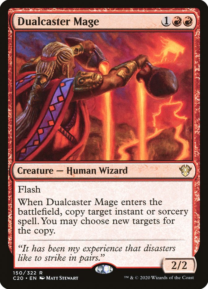 Dualcaster Mage [Commander 2020] | Card Merchant Takapuna