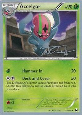 Accelgor (11/108) (Trevgor - Trent Orndorff) [World Championships 2014] | Card Merchant Takapuna