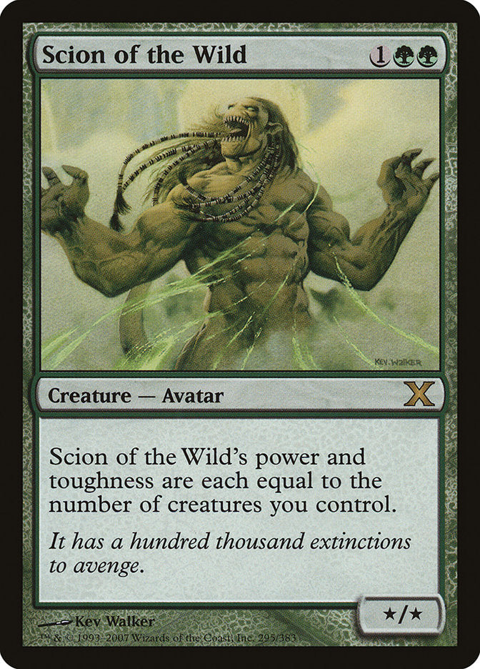 Scion of the Wild [Tenth Edition] | Card Merchant Takapuna