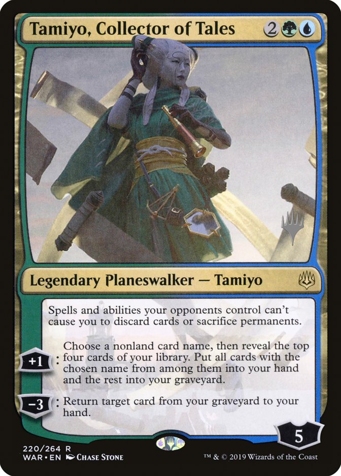 Tamiyo, Collector of Tales (Promo Pack) [War of the Spark Promos] | Card Merchant Takapuna