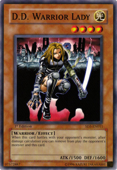 D.D. Warrior Lady [SD5-EN011] Common | Card Merchant Takapuna