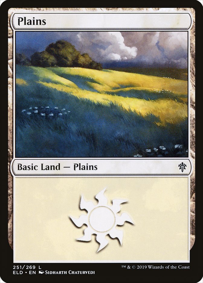 Plains (251) [Throne of Eldraine] | Card Merchant Takapuna