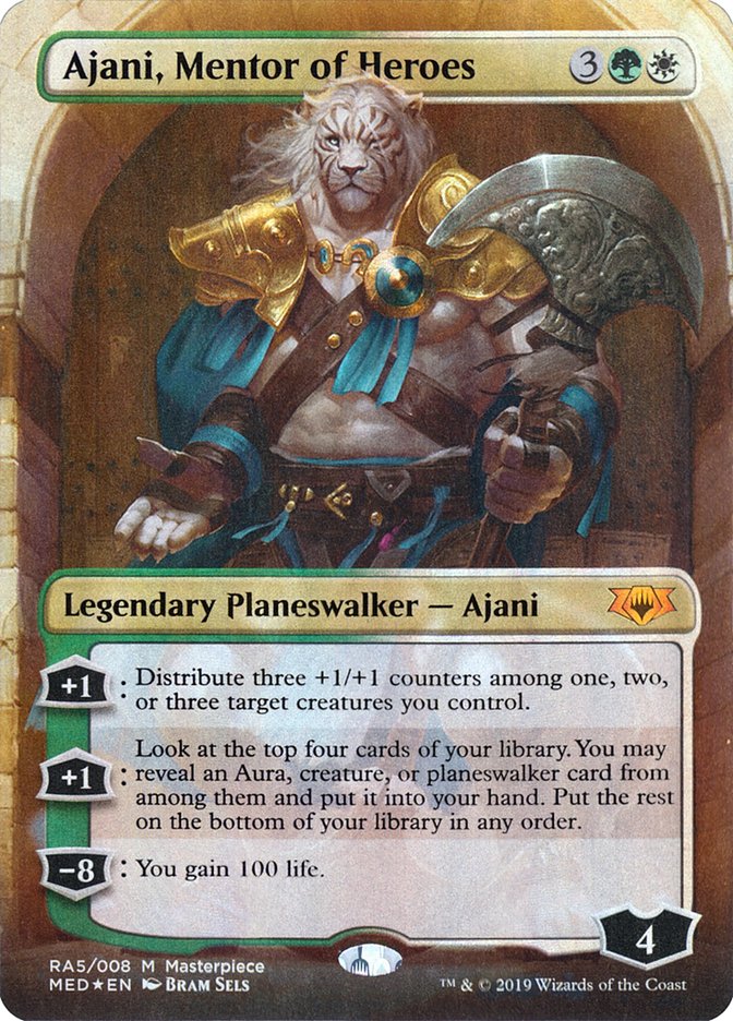 Ajani, Mentor of Heroes [Mythic Edition] | Card Merchant Takapuna