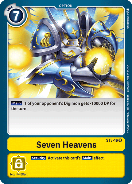 Seven Heavens [ST3-16] [Starter Deck: Heaven's Yellow] | Card Merchant Takapuna