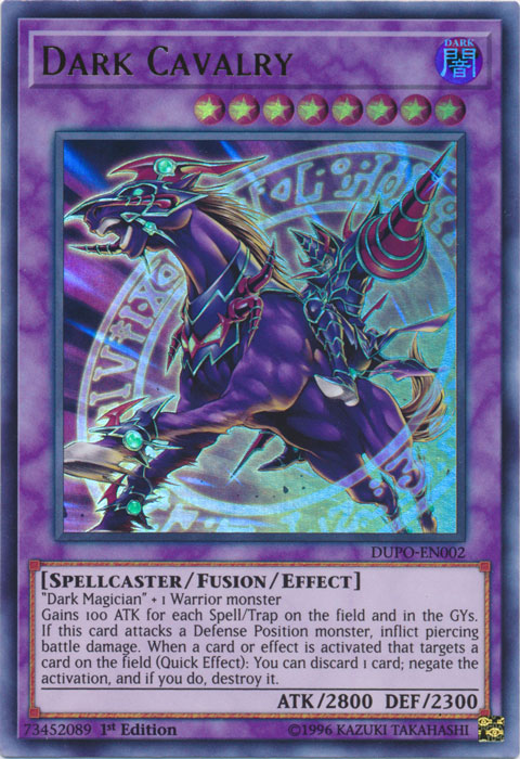 Dark Cavalry [DUPO-EN002] Ultra Rare | Card Merchant Takapuna