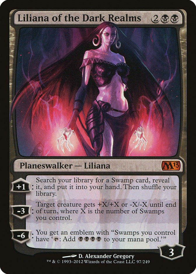 Liliana of the Dark Realms [Magic 2013] | Card Merchant Takapuna