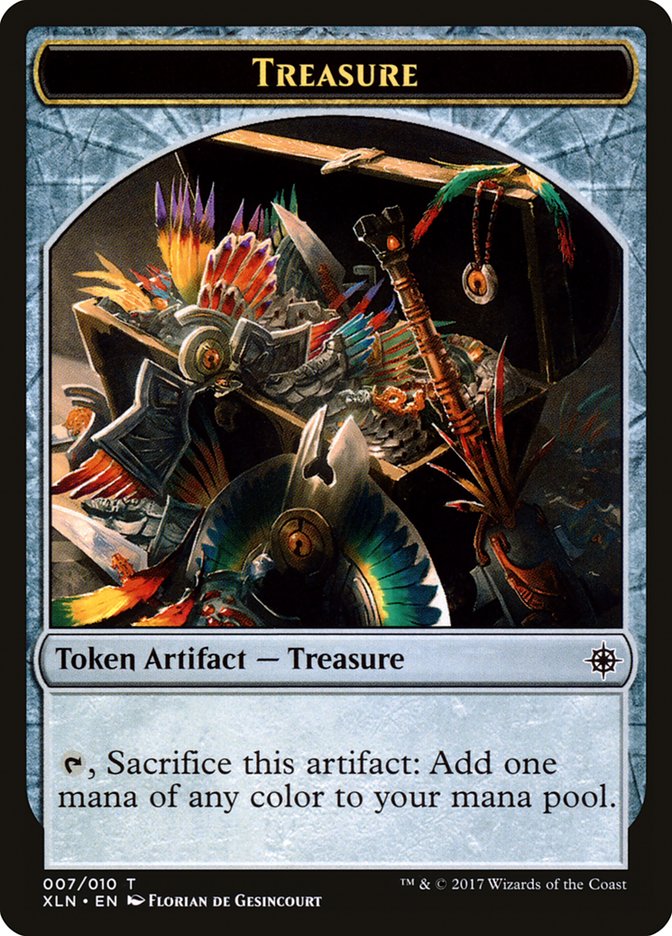 Treasure Token (007/010) [Ixalan Tokens] | Card Merchant Takapuna