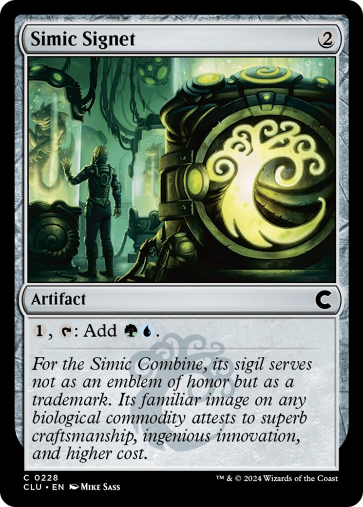 Simic Signet [Ravnica: Clue Edition] | Card Merchant Takapuna