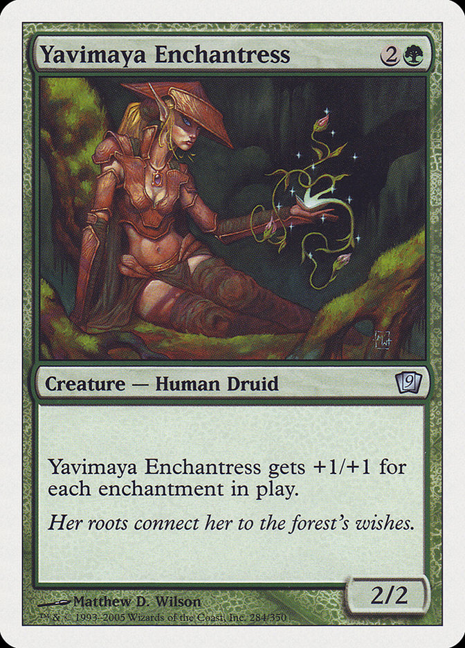 Yavimaya Enchantress [Ninth Edition] | Card Merchant Takapuna