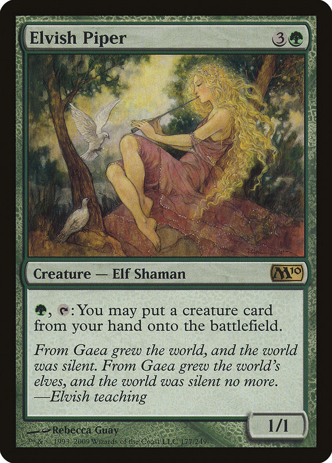 Elvish Piper [Magic 2010] | Card Merchant Takapuna