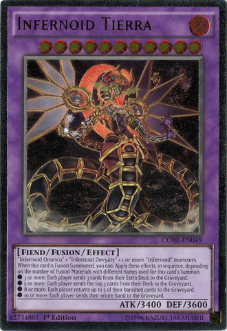 Infernoid Tierra [CORE-EN049] Ultimate Rare | Card Merchant Takapuna