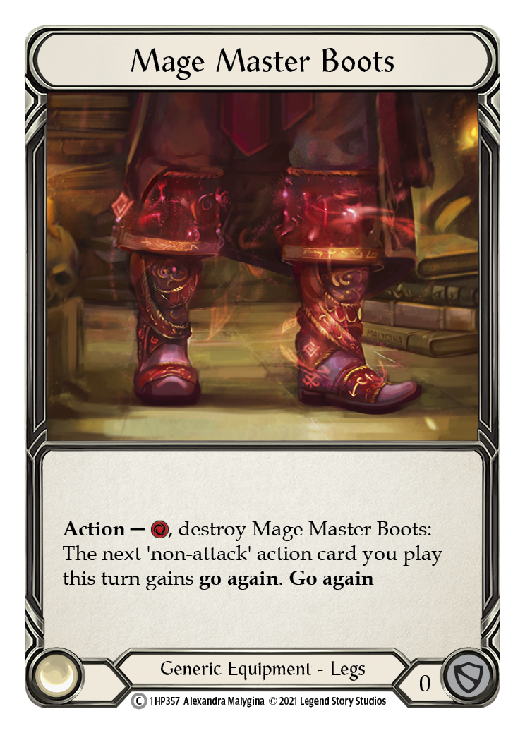 Mage Master Boots [1HP357] (History Pack 1) | Card Merchant Takapuna