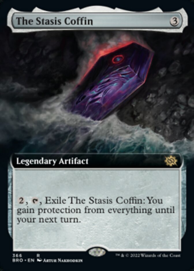 The Stasis Coffin (Extended Art) [The Brothers' War] | Card Merchant Takapuna