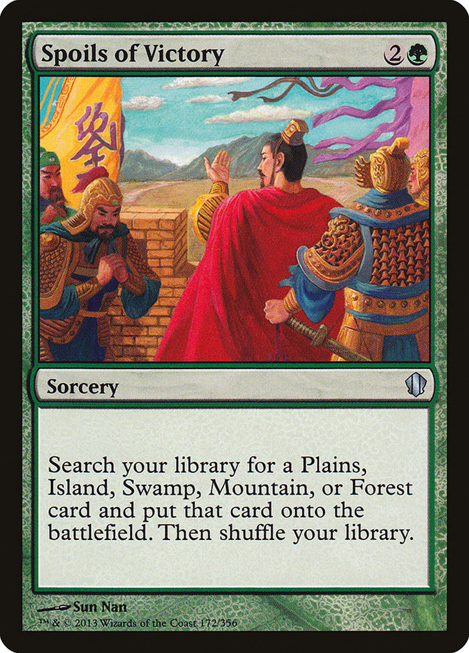 Spoils of Victory [Commander 2013] | Card Merchant Takapuna