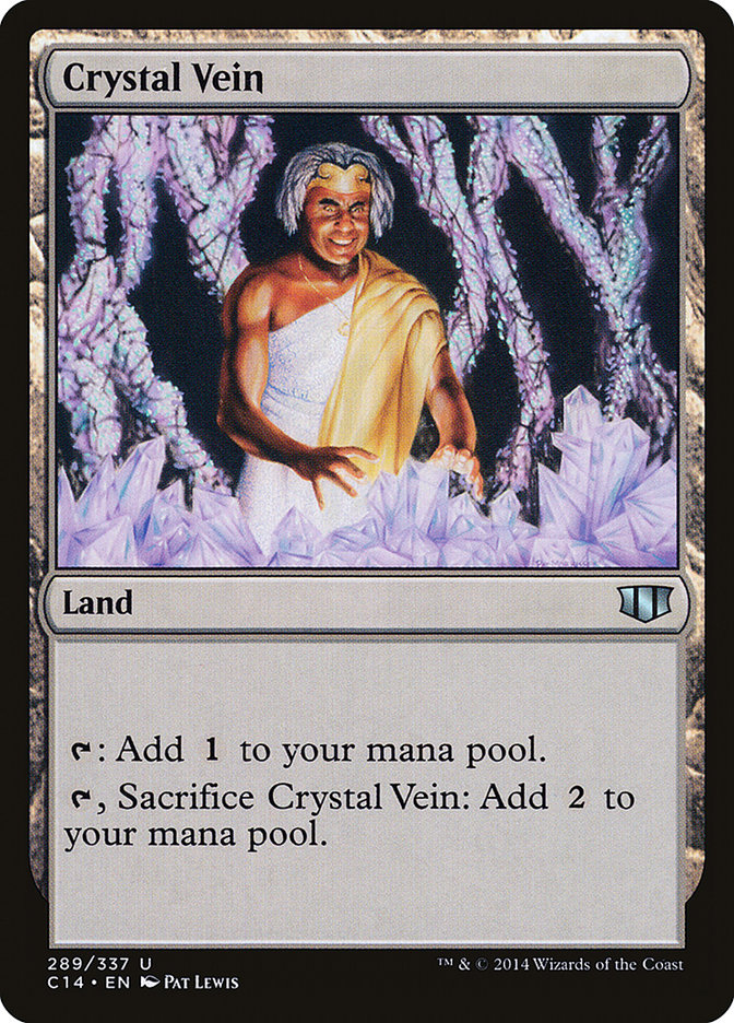 Crystal Vein [Commander 2014] | Card Merchant Takapuna