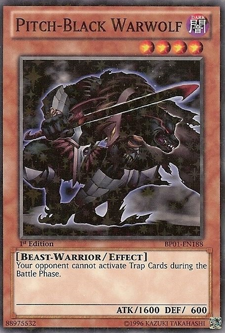 Pitch-Black Warwolf [BP01-EN188] Starfoil Rare | Card Merchant Takapuna