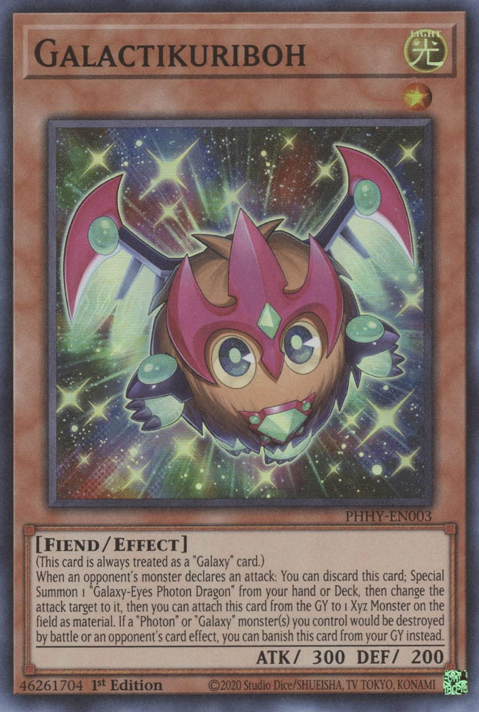 Galactikuriboh [PHHY-EN003] Super Rare | Card Merchant Takapuna