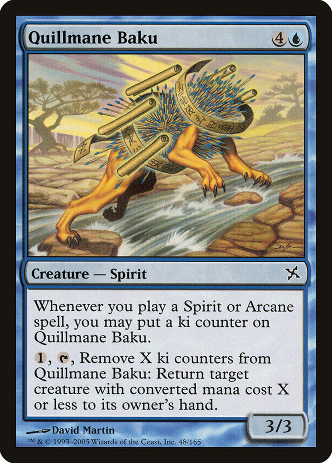 Quillmane Baku [Betrayers of Kamigawa] | Card Merchant Takapuna