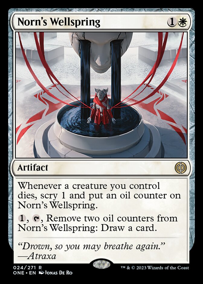 Norn's Wellspring [Phyrexia: All Will Be One] | Card Merchant Takapuna