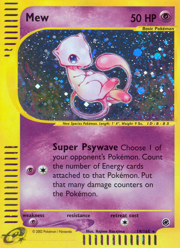 Mew (19/165) [Expedition: Base Set] | Card Merchant Takapuna