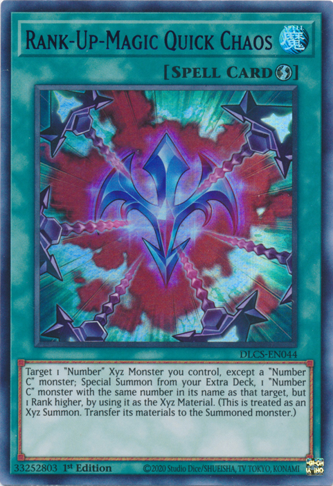 Rank-Up-Magic Quick Chaos (Purple) [DLCS-EN044] Ultra Rare | Card Merchant Takapuna