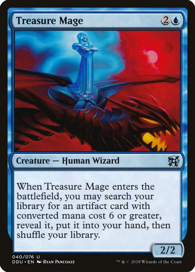 Treasure Mage [Duel Decks: Elves vs. Inventors] | Card Merchant Takapuna