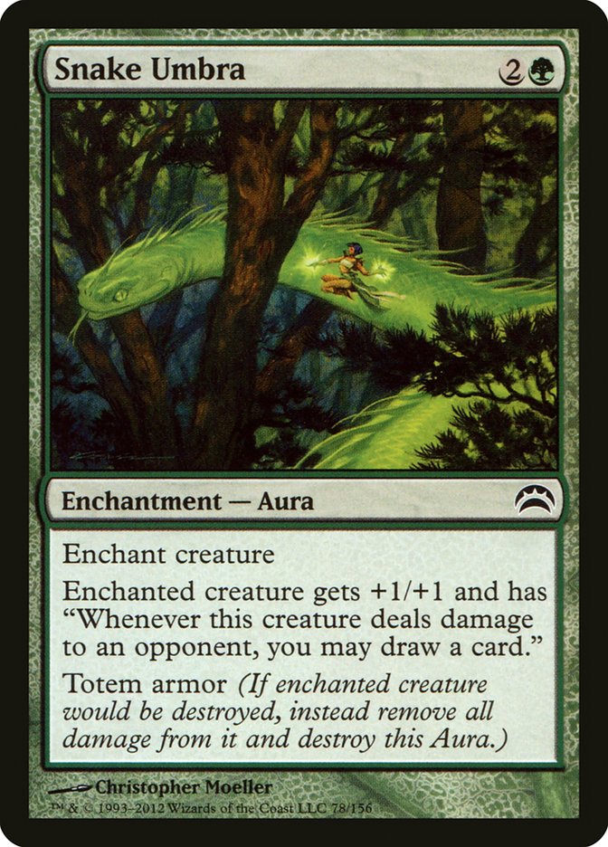 Snake Umbra [Planechase 2012] | Card Merchant Takapuna