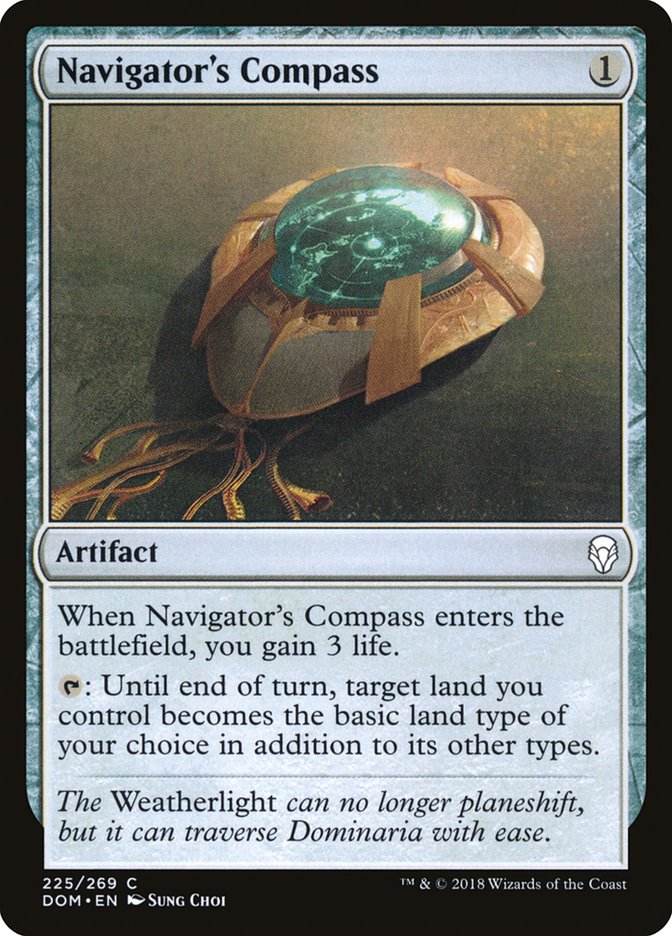 Navigator's Compass [Dominaria] | Card Merchant Takapuna