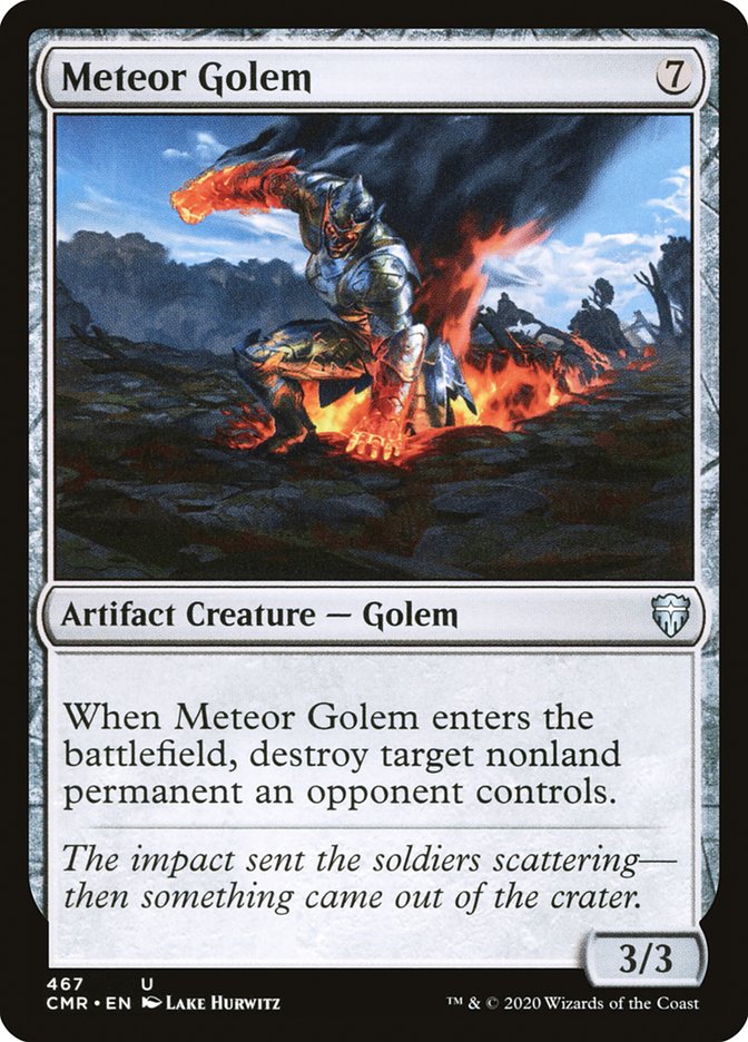 Meteor Golem (467) [Commander Legends] | Card Merchant Takapuna