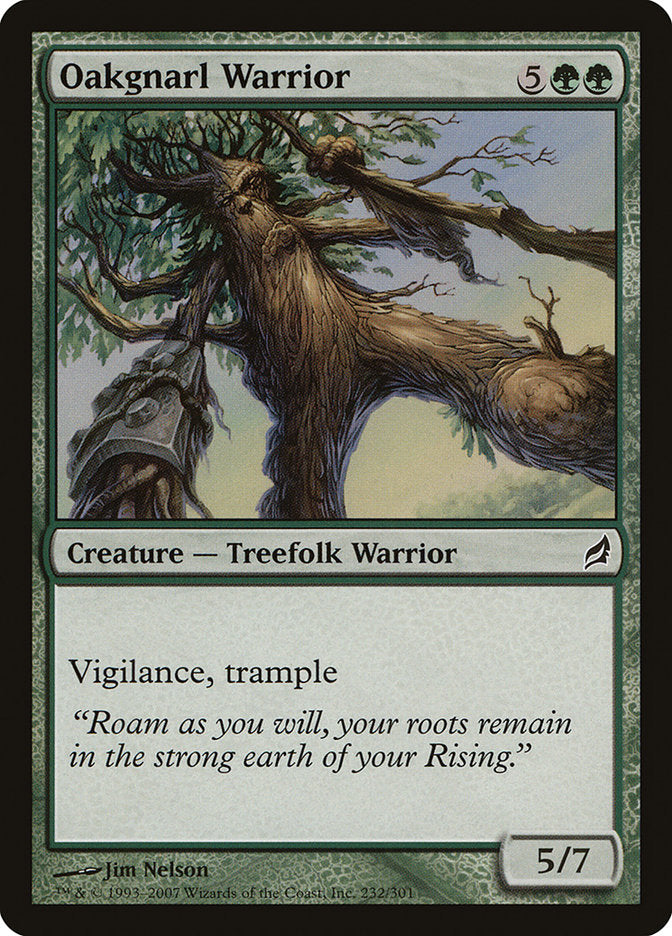 Oakgnarl Warrior [Lorwyn] | Card Merchant Takapuna