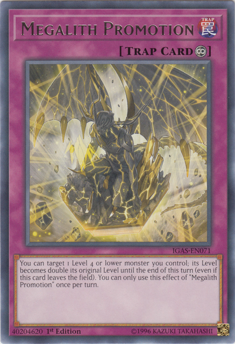 Megalith Promotion [IGAS-EN071] Rare | Card Merchant Takapuna